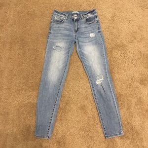 Charlotte Russe Distressed Jeans!